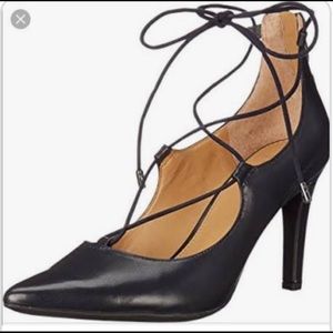 franco sarto lace up heels